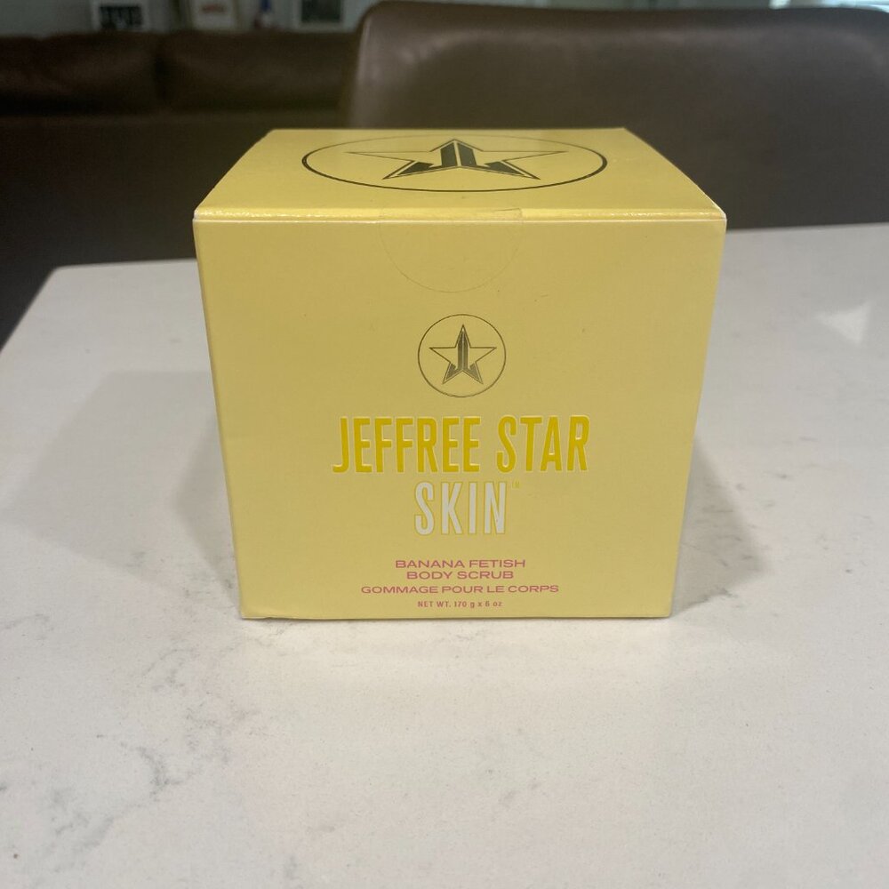 Jeffree Star Skin Banana Fetish Body Scrub Large 6 oz Limited Edition - Picture 1 of 6